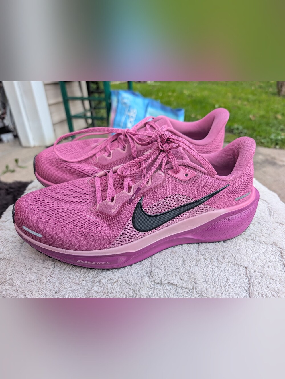 Nike Air Pegasus 41 Running Sneakers Pink Size 11